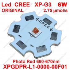 LED оригінал CREE XP-G3 660nm Photo Red червоний для рослин 