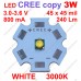 3Вт білий світлодіод типономіналу 3535 CREE XP-E 3000К 3Вт білий світлодіод типономіналу 3535 CREE XP-E 3000К