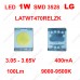 LATWT470RELZK світлодіод SMD 3528 1Вт LG 9500K LATWT470RELZK світлодіод SMD 3528 1Вт LG 9500K