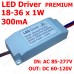 LED драйвер Premium 18-36х1Вт світлодіодів 300мА, живлення 85-265В LED драйвер Premium 18-36х1Вт світлодіодів 300мА, живлення 85-265В