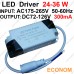 36Вт Econom LED драйвер для живлення від мережі 24-36шт х1Вт світлодіодів 300мА 36Вт Econom LED драйвер для живлення від мережі 24-36шт х1Вт світлодіодів 300мА